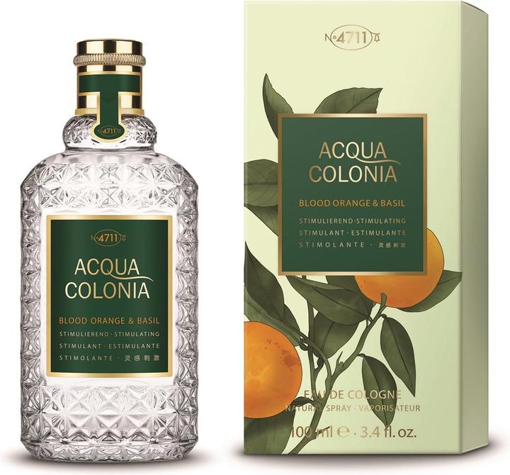 Produktbild Acqua Colonia 4711 4711 Acqua Colonia Eau de Cologne Blood Orange & Basil 100 ml (Eau de cologne, 100 ml)