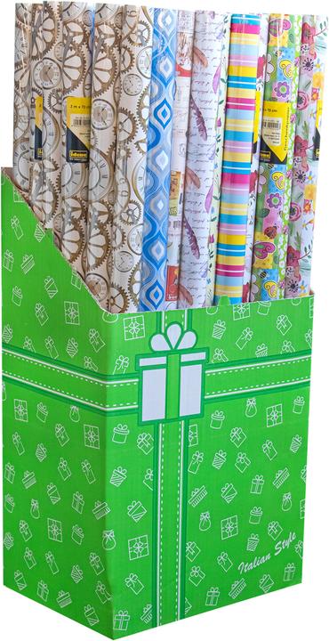 Produktbild Idena Geschenkpapier 2m x 70cm neutrale Motive (Geschenkpapier, 10 x)