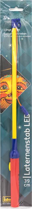 Actual product image Idena Lantern Stick 39cm LED 2x 1,5V Battery