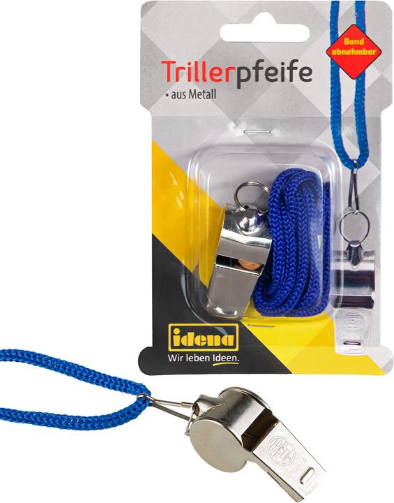 Produktbild Idena Trillerpfeife aus Metall