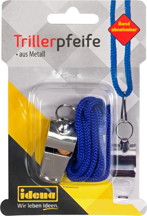 Produktbild Idena Trillerpfeife aus Metall