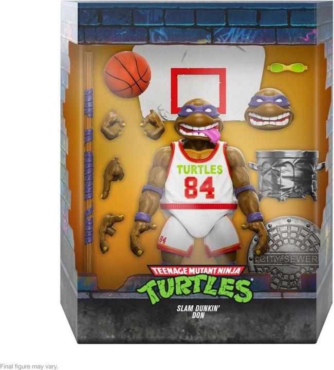 Immagine prodotto Super7 Statuetta ninja Les Tortues Ultimates Slam Dunkin' Don 18 cm