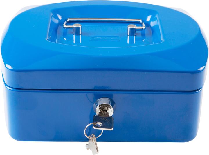Productafbeelding Idena Geldkistje 8" 205x160x90mm, blauw
