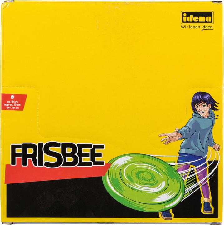 Actual product image Idena Frisbee, approx. 19cm blue, green, yellow, orange