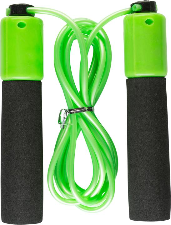 Actual product image Idena Skipping Rope with Counter 220cm green (220 cm)