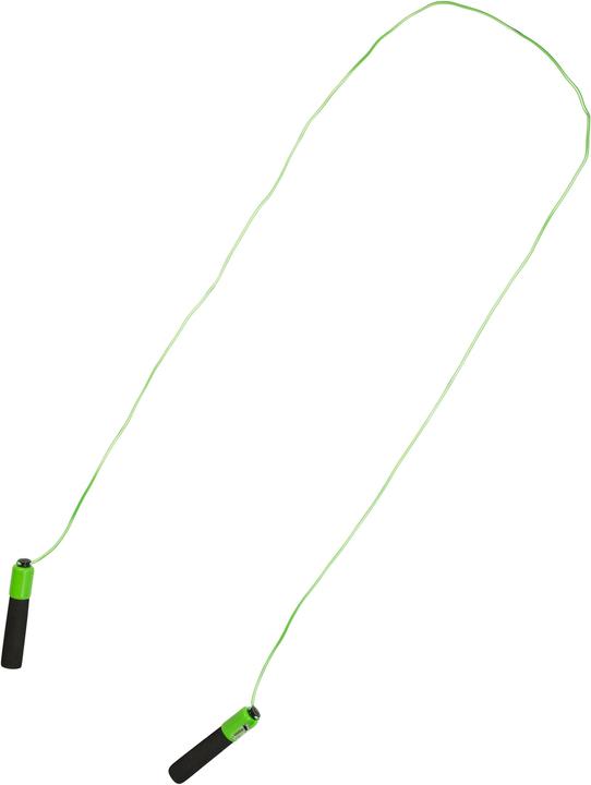 Actual product image Idena Skipping Rope with Counter 220cm green (220 cm)