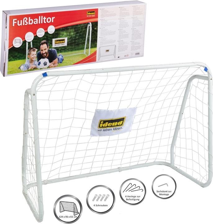 Produktbild Idena Fussballtor Metall ca. 124x96cm