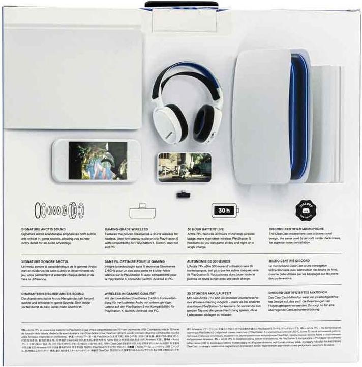 Produktbild SteelSeries Arctis 7P+ (Kabellos)