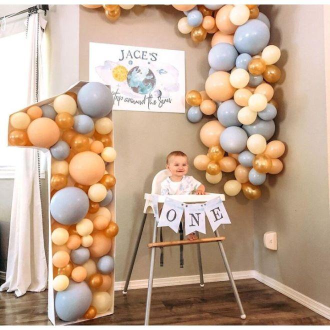 Immagine prodotto MU Style Cornice per palloncini fai da te della serie Number