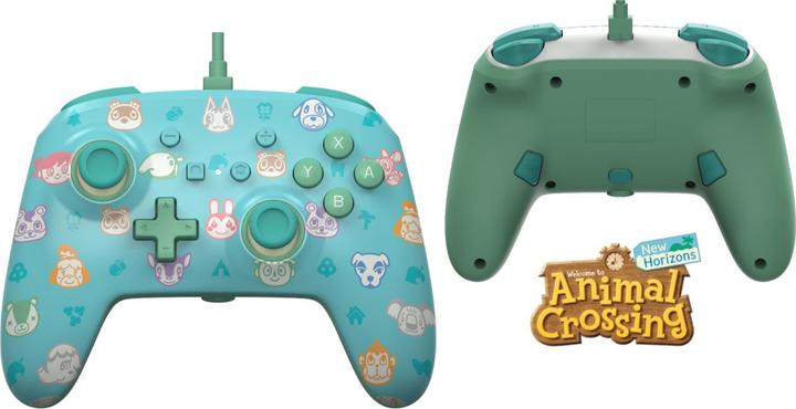 Actual product image PowerA Enhanced Wired Controller - Animal Crossing (Switch)