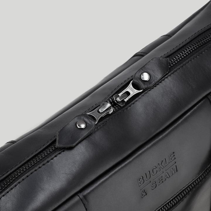 Produktbild Buckle & Seam Aktentasche Everett Schwarz/Dots