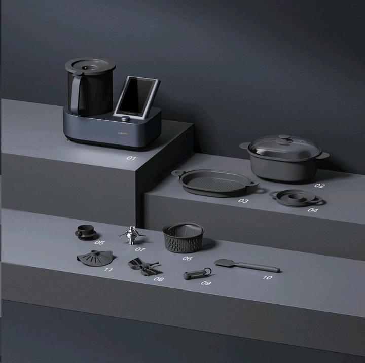 Immagine prodotto Xiaomi Macchina da cucina intelligente con display touch (1700 W)