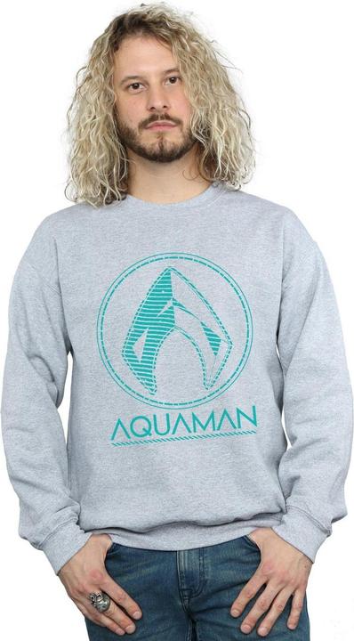Produktbild Aquaman Aqua Logo Sweatshirt (M)
