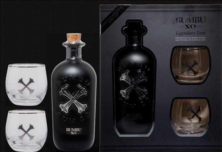 Actual product image Bumbu Gift set with 2 glasses
