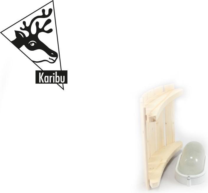 Actual product image Karibu Sauna light Modern
