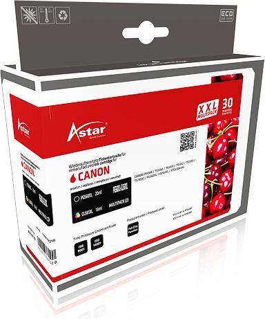 Actual product image Astar AS70729 CAN. TS5350 VALUE PACK PG560XL+CL561XL / 3712C004 blk+col