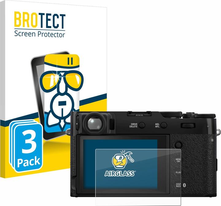 BROTECT AirGlass Panzerglasfolie (Displayschutz, X100VI)