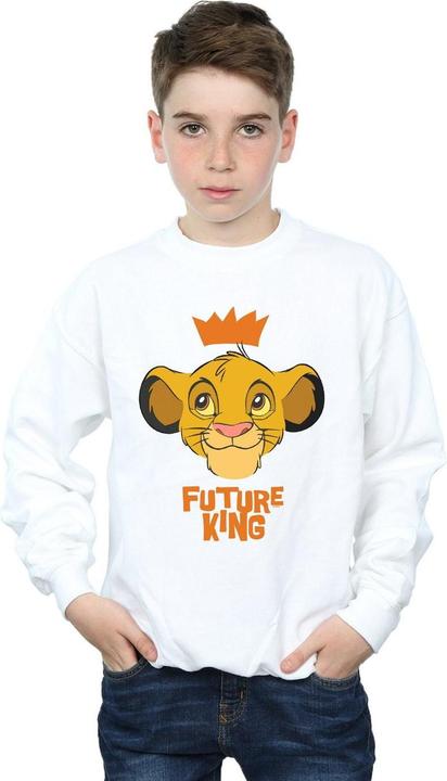 Actual product image Disney Boys The Lion King Simba Future King Sweatshirt (152, 158)