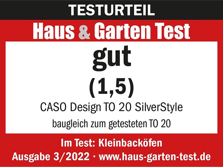 Image du produit Caso TO 20 SilverStyle