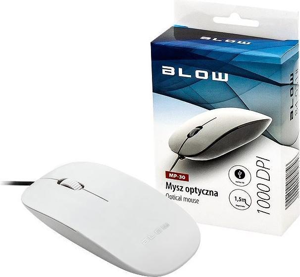 Blow Optische Maus MP-30 USB Weiss (Kabelgebunden)