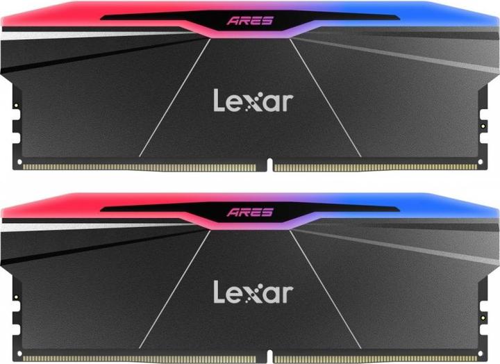 Image du produit Lexar Mémoire PC DDR5 ARES RGB 48GB(2*24GB)/8000 (2 x 24 Go, 8000 MHz, RAM DDR5)