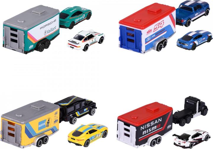 Actual product image Majorette Race Trailer