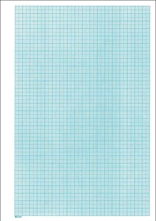 Produktbild Favorit Milimeterpapier Block (A4, Kariert)