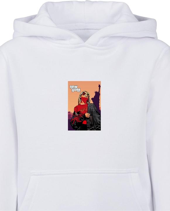 Actual product image Merchcode Grand New York Basic Kids Hoody - 174543 (146)