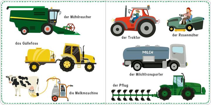 Actual product image Mein kunterbuntes Wörterbuch – Fahrzeuge (German)