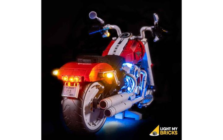 Produktbild Light my bricks LED Licht Set für LEGO Harley-Davidson Fat Boy