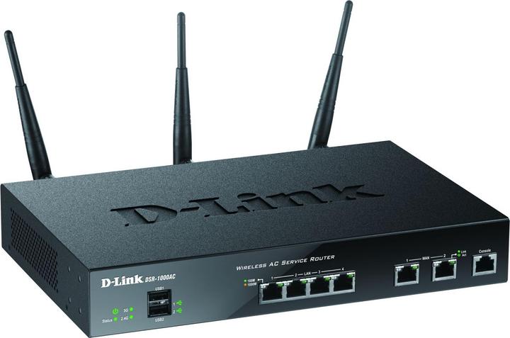 Produktbild D-Link DSR-1000AC: WLAN-N Business Router