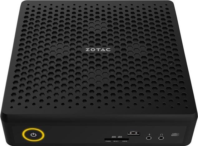 Actual product image Zotac ZBOX Q Series QCM7T3000 - Barebone - Mini PC (Intel Core i7)