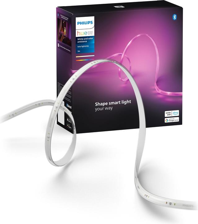 Immagine prodotto Philips Hue Lightstrip Solo (RGBW, 300 cm, Interno)