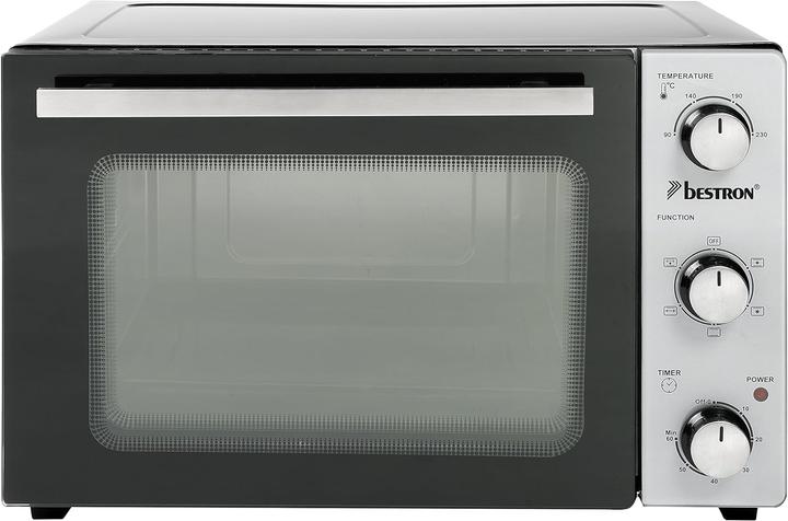 Actual product image Bestron Grill oven with rotating spit, pizza stone and convection function