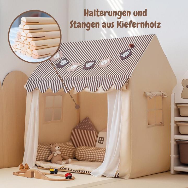 Immagine prodotto Hermex Tenda per bambini tenda per bambini tenda per bambini casa accogliente capanna gioco tenda gioco