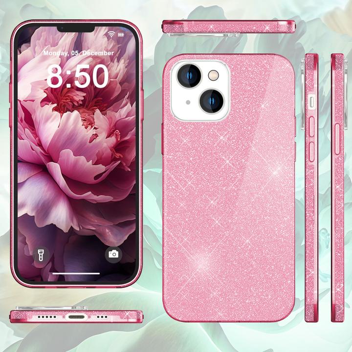 Immagine prodotto Nalia Copertina glitterata (Apple iPhone 15)