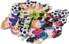 Brewis Fussball-Schaumaufkleber 18 Stk