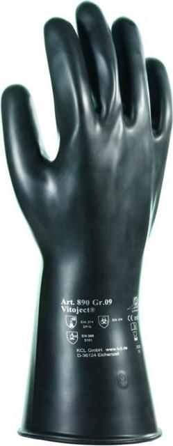 Produktbild Honeywell Handschuh Vitoject 890, 350 mm, Gr.8,schwarz (8)