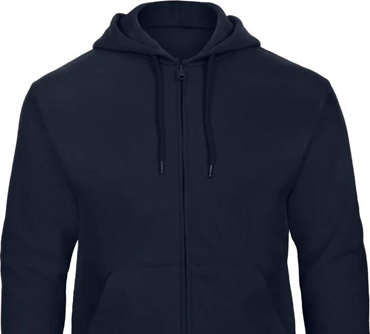 Immagine prodotto B&C ID.205 50/50 Felpa con Cappuccio e Zip Intera Adulto Unisex (XXL)