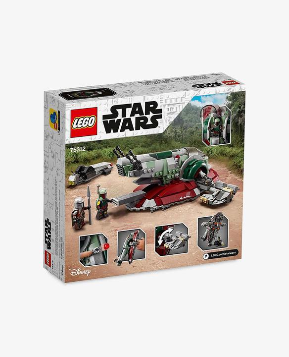 Actual product image LEGO Star Wars 75312 Boba Fett's spaceship (75312, LEGO Star Wars)