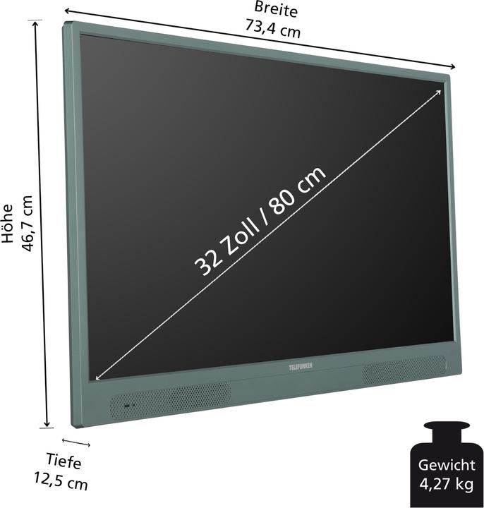 Actual product image Telefunken PL32GI (32", LED, HD, 2024)