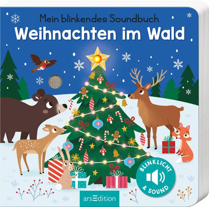 Produktbild Mein blinkendes Soundbuch - Weihnachten im Wald (Deutsch, Maria Höck, 2022)