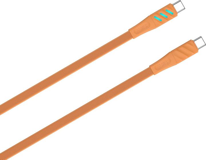 Produktbild Havit Ladekabel Typ C CB6254 orange (1 m)