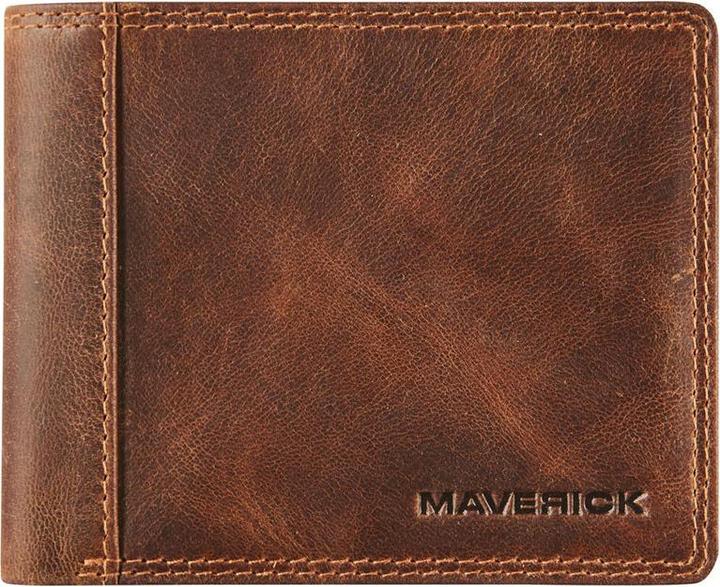 Actual product image Maverick The Original leather wallet - brun