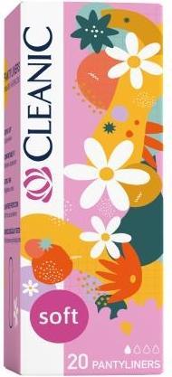 Actual product image Cleanic Clean soft hygiene inserts, 20 pieces (1 x, Sanitary pads)