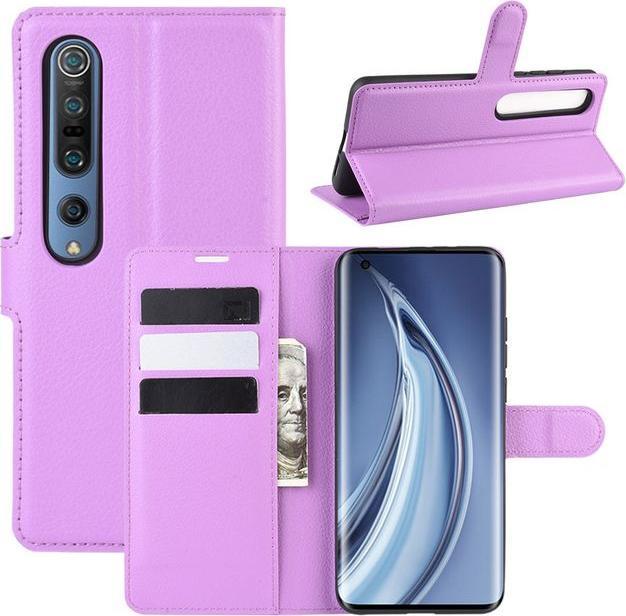 Actual product image MU Classic Litchi Leather Bookcover Series (Xiaomi Mi 10i, Mi 10 Pro)