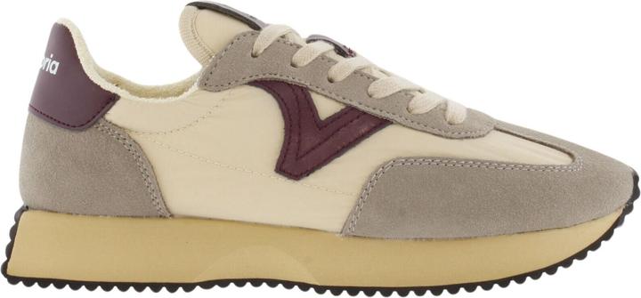 Victoria Cosmos Retro Nylon & Piezas Serraje & Suela Dentada (37)