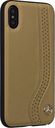 Actual product image Mercedes-Benz Leather Hard Case for iPhone X (Apple iPhone X)