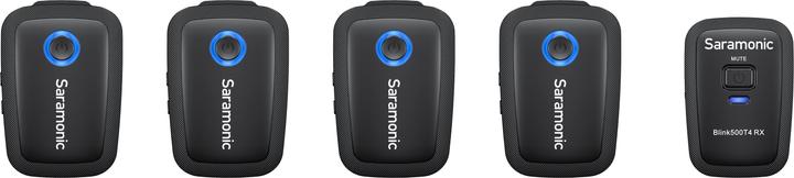 Actual product image Saramonic Blink500 T4 2.4GHz Wireless Microphone System