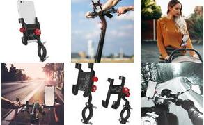 Image du produit LogiLink Support vélo pour smartphone, droit, pour smartphones 3,57